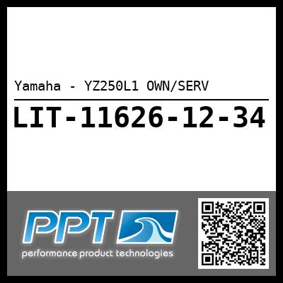 Yamaha - YZ250L1 OWN/SERV