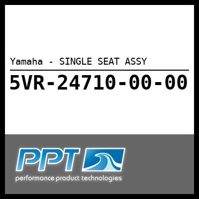 Yamaha - SINGLE SEAT ASSY Yamaha - SINGLE SEAT ASSY