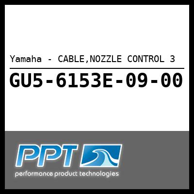 Yamaha - CABLE,NOZZLE CONTROL 3 Yamaha - CABLE,NOZZLE CONTROL 3