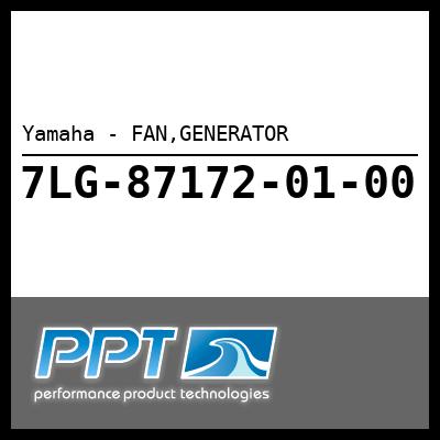 Yamaha - FAN,GENERATOR Yamaha - FAN,GENERATOR