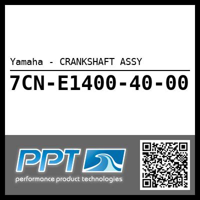 Yamaha - CRANKSHAFT ASSY