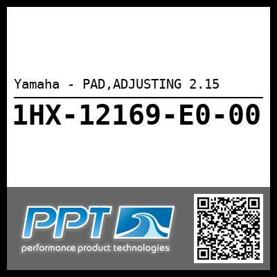 Yamaha - PAD,ADJUSTING 2.15