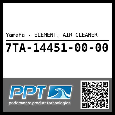 Yamaha - ELEMENT, AIR CLEANER