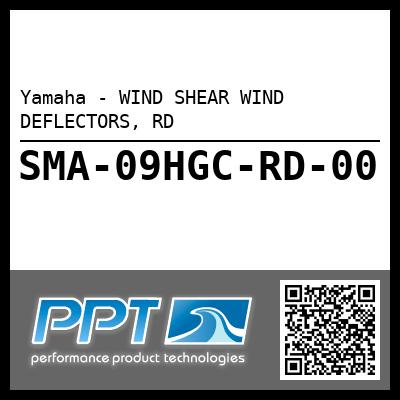 Yamaha - WIND SHEAR WIND DEFLECTORS, RD