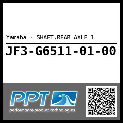 Yamaha - SHAFT,REAR AXLE 1