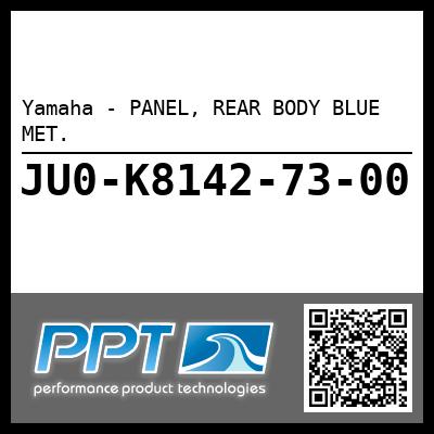 Yamaha - PANEL, REAR BODY BLUE MET.