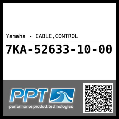 Yamaha - CABLE,CONTROL