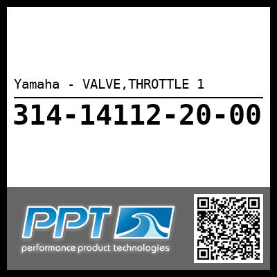 Yamaha - VALVE,THROTTLE 1