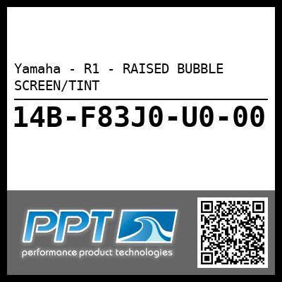 Yamaha - R1 - RAISED BUBBLE SCREEN/TINT