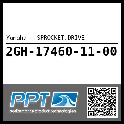 Yamaha - SPROCKET,DRIVE