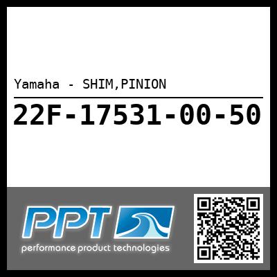 Yamaha - SHIM,PINION