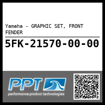 Yamaha - GRAPHIC SET, FRONT FENDER