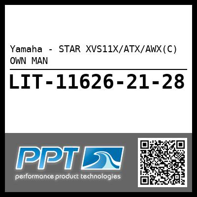 Yamaha - STAR XVS11X/ATX/AWX(C) OWN MAN