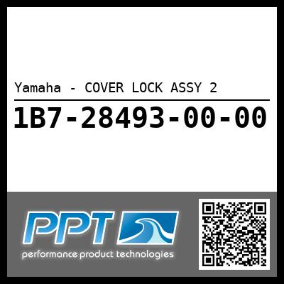 Yamaha - COVER LOCK ASSY 2