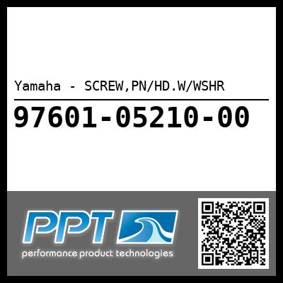 Yamaha - SCREW,PN/HD.W/WSHR