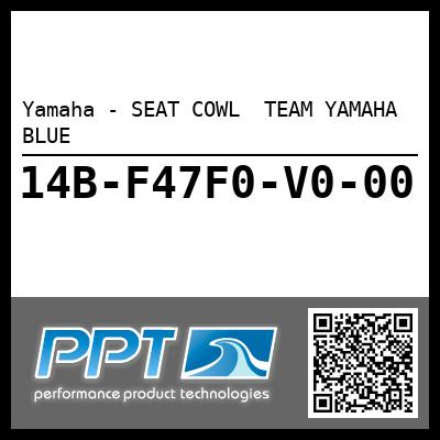 Yamaha - SEAT COWL  TEAM YAMAHA BLUE