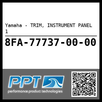 Yamaha - TRIM, INSTRUMENT PANEL 1