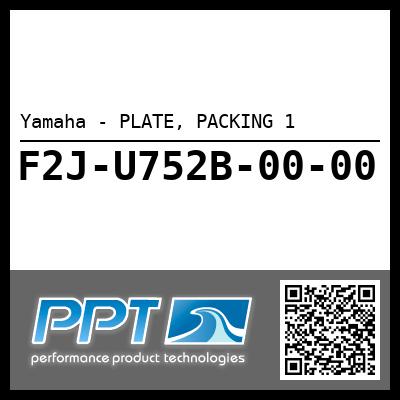 Yamaha - PLATE, PACKING 1