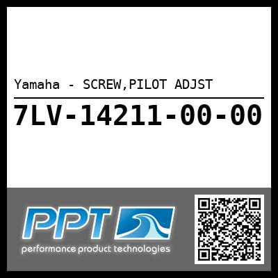 Yamaha - SCREW,PILOT ADJST