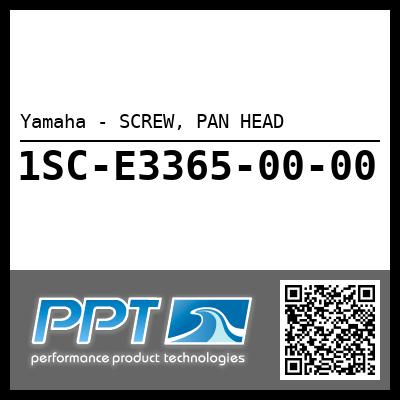 Yamaha - SCREW, PAN HEAD