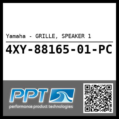 Yamaha - GRILLE, SPEAKER 1
