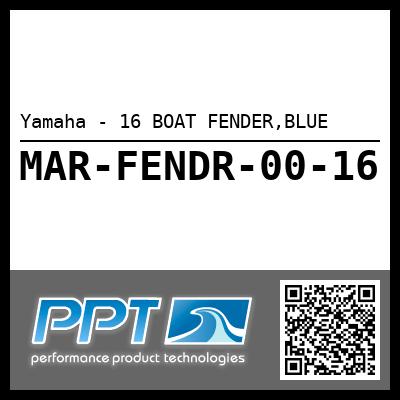 Yamaha - 16 BOAT FENDER,BLUE