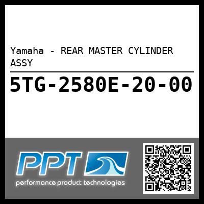 Yamaha - REAR MASTER CYLINDER ASSY
