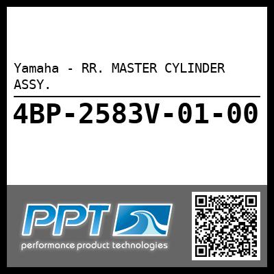 Yamaha - RR. MASTER CYLINDER ASSY.