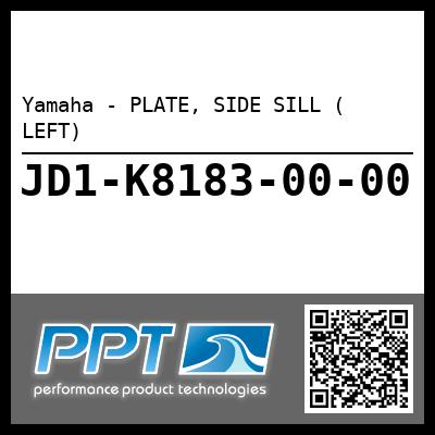 Yamaha - PLATE, SIDE SILL ( LEFT)