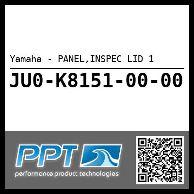 Yamaha - PANEL,INSPEC LID 1