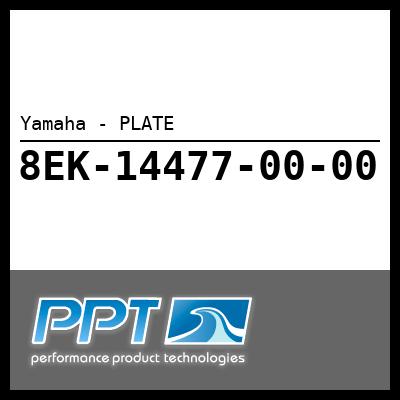 Yamaha - PLATE Yamaha - PLATE
