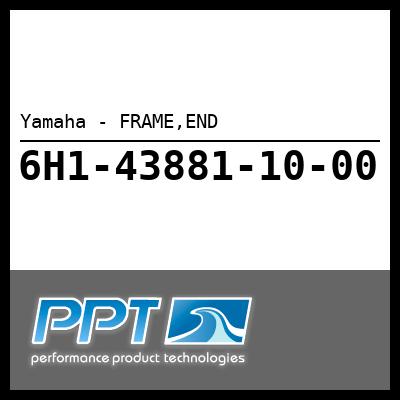 Yamaha - FRAME,END Yamaha - FRAME,END
