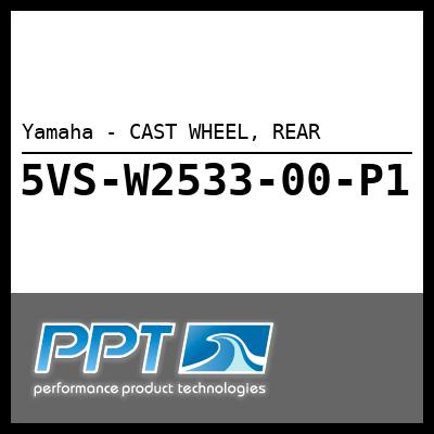 Yamaha - CAST WHEEL, REAR Yamaha - CAST WHEEL, REAR