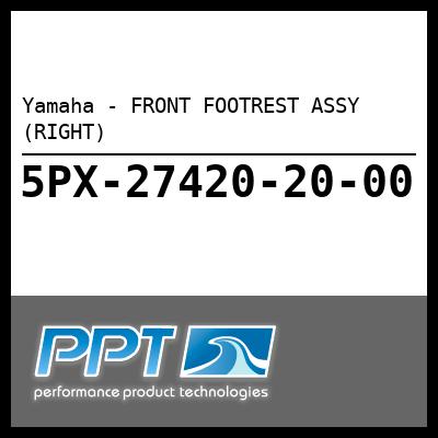 Yamaha - FRONT FOOTREST ASSY (RIGHT) Yamaha - FRONT FOOTREST ASSY (RIGHT)