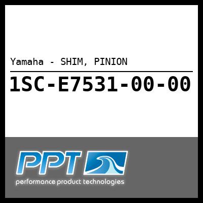 Yamaha - SHIM, PINION