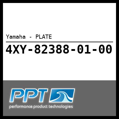 Yamaha - PLATE Yamaha - PLATE