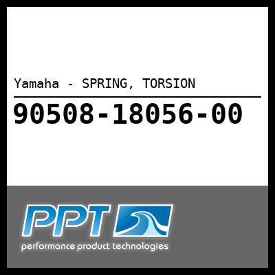 Yamaha - SPRING, TORSION Yamaha - SPRING, TORSION