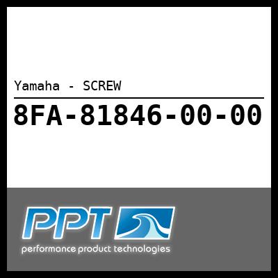 Yamaha - SCREW Yamaha - SCREW