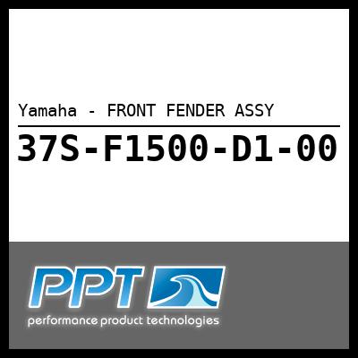 Yamaha - FRONT FENDER ASSY Yamaha - FRONT FENDER ASSY