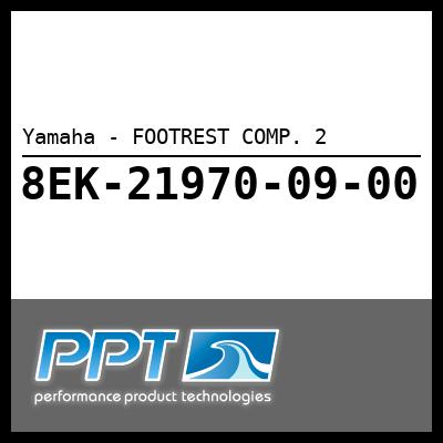 Yamaha - FOOTREST COMP. 2 Yamaha - FOOTREST COMP. 2