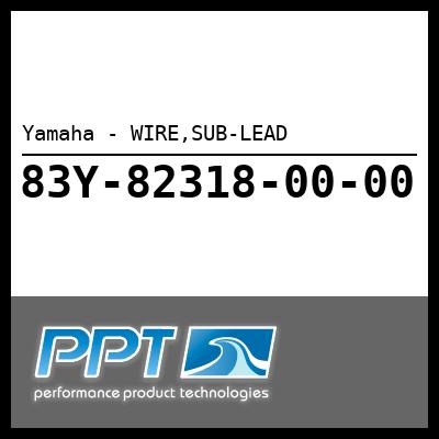 Yamaha - WIRE,SUB-LEAD