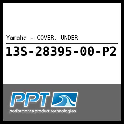 Yamaha - COVER, UNDER Yamaha - COVER, UNDER