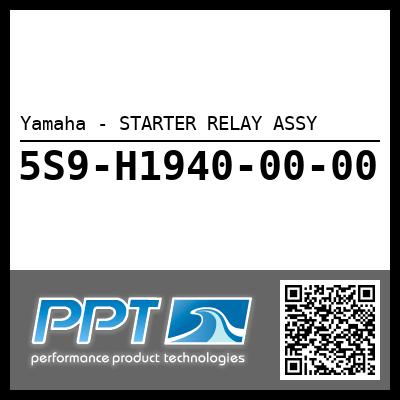 Yamaha - STARTER RELAY ASSY