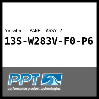 Yamaha - PANEL ASSY 2 Yamaha - PANEL ASSY 2