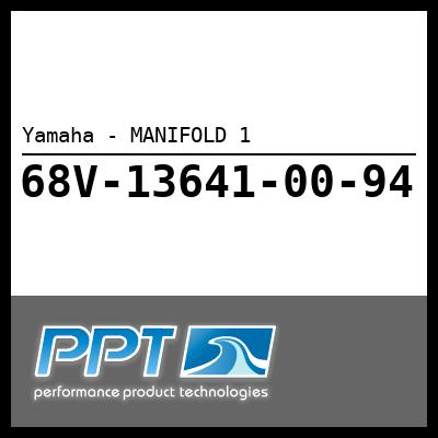 Yamaha - MANIFOLD 1 Yamaha - MANIFOLD 1