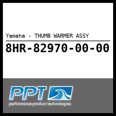 Yamaha - THUMB WARMER ASSY Yamaha - THUMB WARMER ASSY