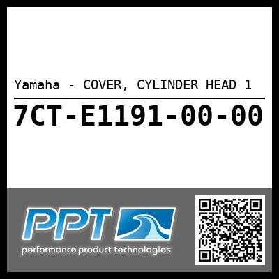 Yamaha - COVER, CYLINDER HEAD 1