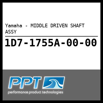 Yamaha - MIDDLE DRIVEN SHAFT ASSY