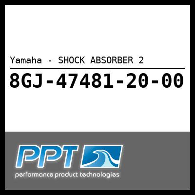 Yamaha - SHOCK ABSORBER 2 Yamaha - SHOCK ABSORBER 2