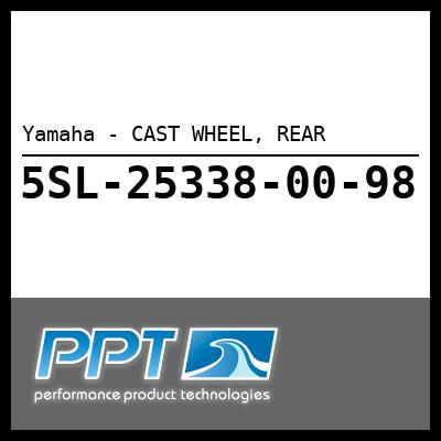 Yamaha - CAST WHEEL, REAR Yamaha - CAST WHEEL, REAR